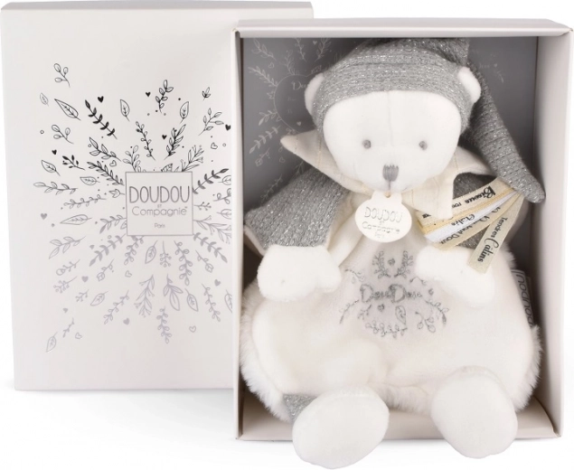 Doudou kingikomplekt - mütsiga plüüskaruke 25 cm