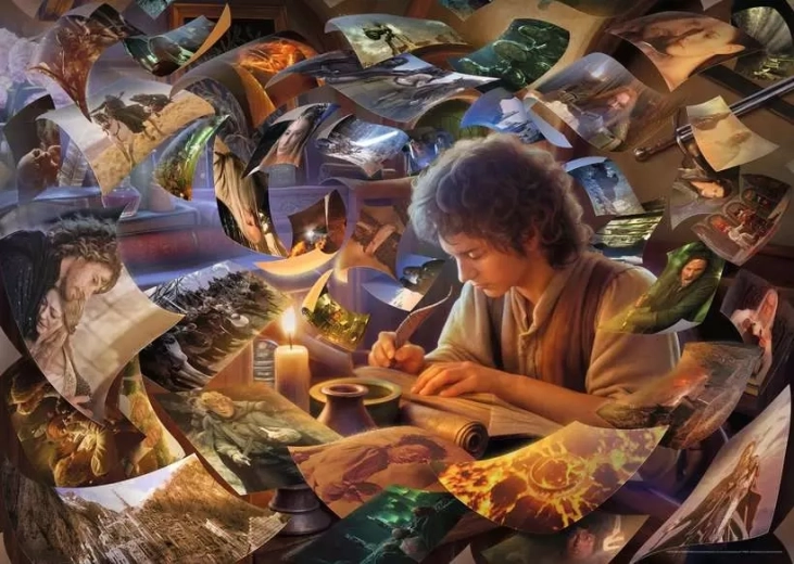 Ravensburger Puzzle The Brave Frodo’s Adventure 1000 Pieces