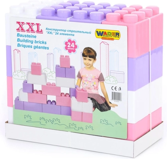 Ehitusklotsid XXL 24 printsess Wader