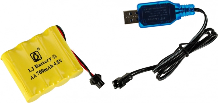 Täiskomplekt aku ja USB-laadimisega