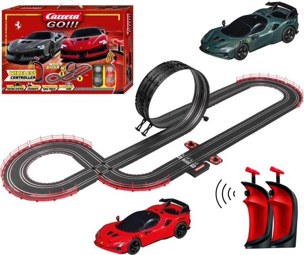 Carrera GO!!! võidusõidurada Ferrari SF90 XX Stradale 5,3 m
