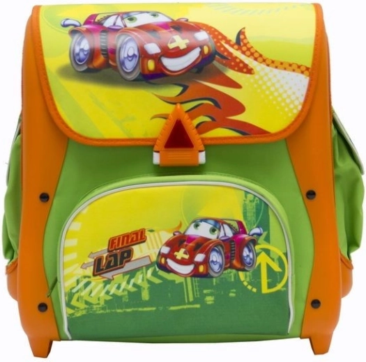 Ergonoomiline koolikott Autod 21 l roheline-oranž – 1 tk
