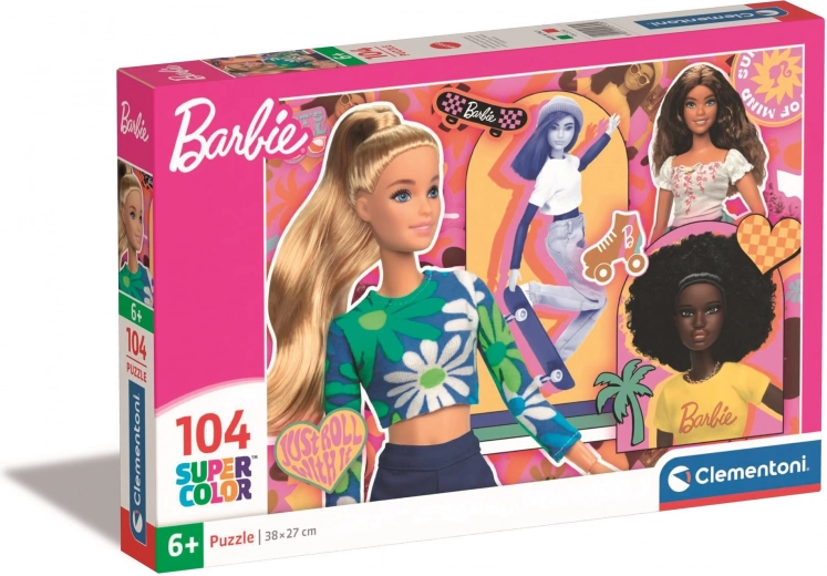Pusle CLEMENTONI Barbie 104 tükki