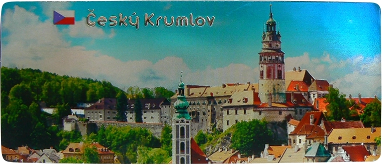 Magnet Eesti Krumlov – stiilne suveniir
