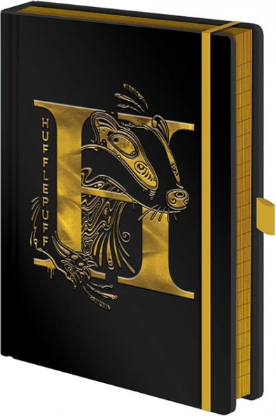 Premium märkmik A5 Harry Potter Hufflepuff