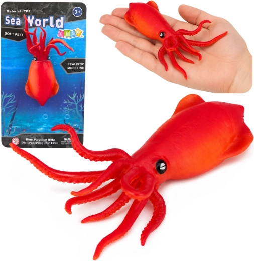 Realistlik kummist kalmaari figuur 18 cm