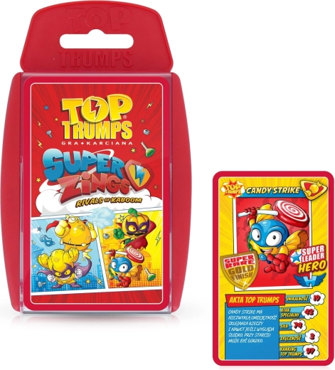 Kaardimäng Top Trumps – SUPER ZINGS