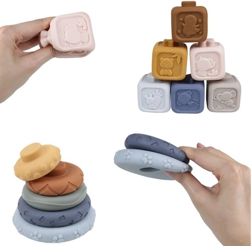 Safe soft PVC, suitable also as a teether