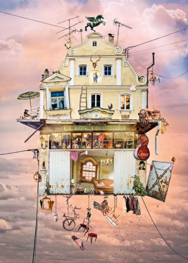 Treasure-Filled House Puzzle 1000 Pieces HEYE