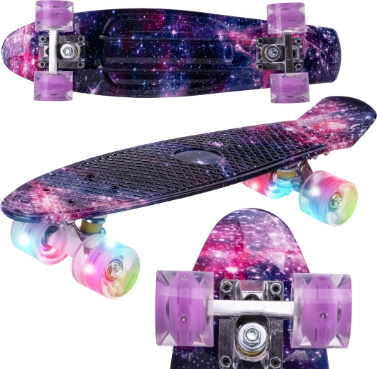 Penny laud valgusküllaste ratastega Space