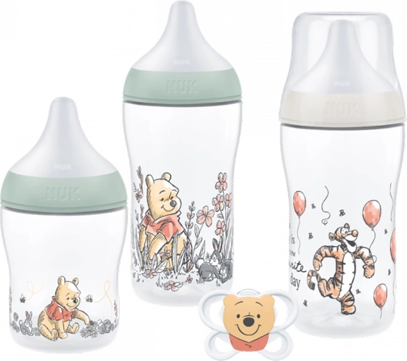 NUK Perfect Match Disney Winnie the Pooh beebiluttide ja luti komplekt