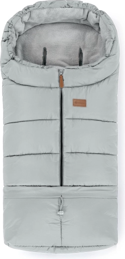 3-in-1 Footmuff PETITE&MARS Jibot Quiet Grey