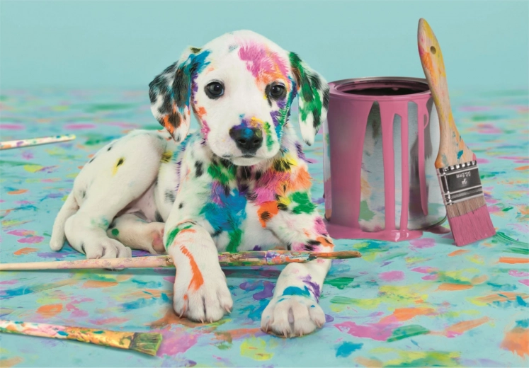 Puzzle 500 Pieces Compact – Playful Dalmatian