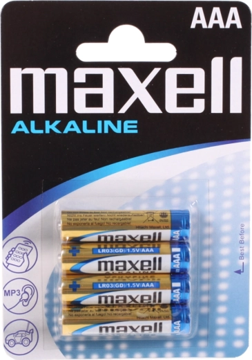 Leelisakud Maxell AAA LR03 1,5 V – 4 tk