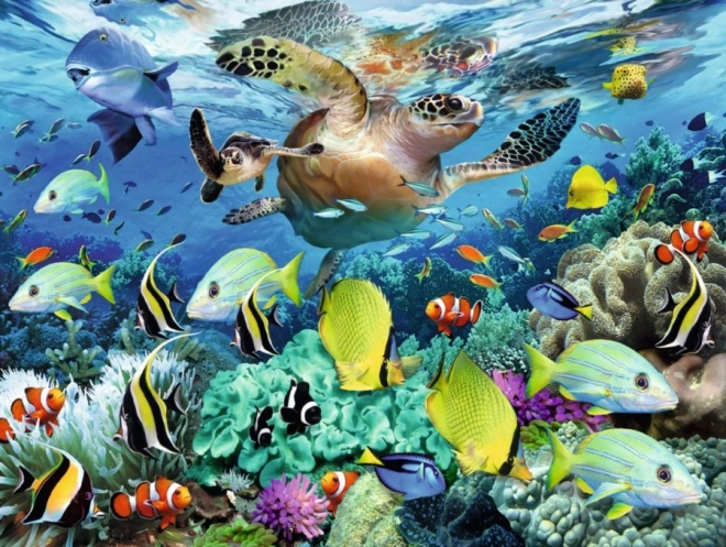 Ravensburger pusle Veealune paradiis 150 tükki