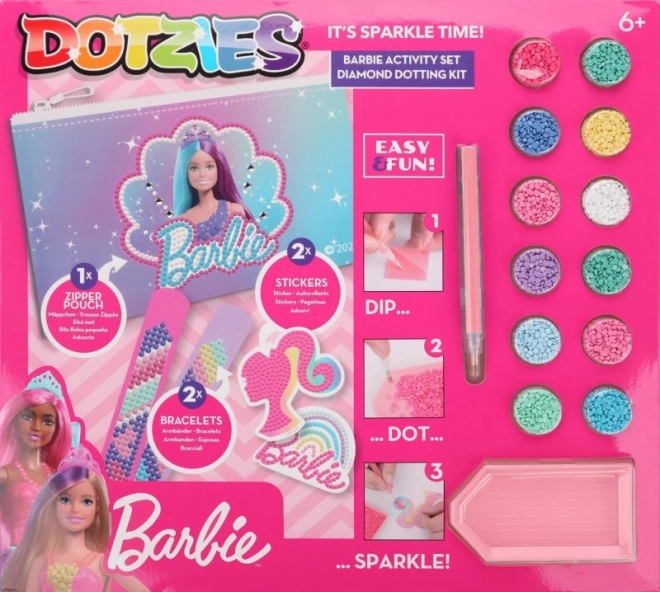 Diamond Dotz Barbie tegevuskomplekt
