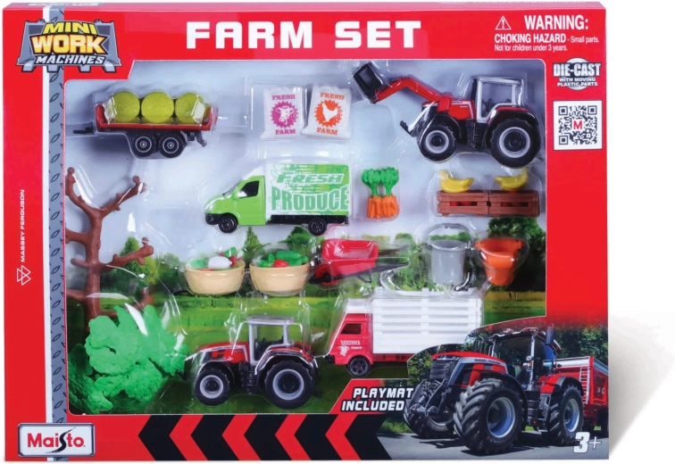 Maisto mega talukomplekt Massey Ferguson