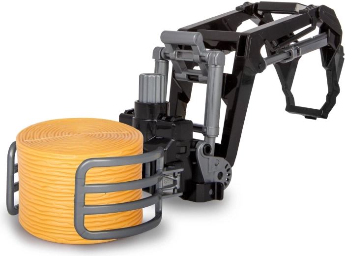 Functional bale grabber