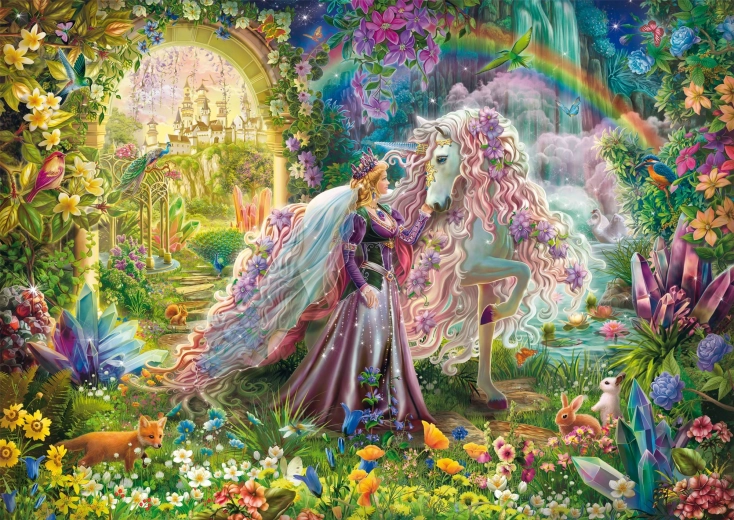 Puzzle Dream Unicorn Outing 500 Pieces