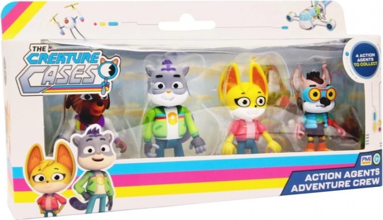 Loomalugude figuurikomplekt – 4 tk
