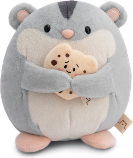 Nici MyMochi plüüsist hamstrike Shai küpsisega 16 cm kinkepakendis