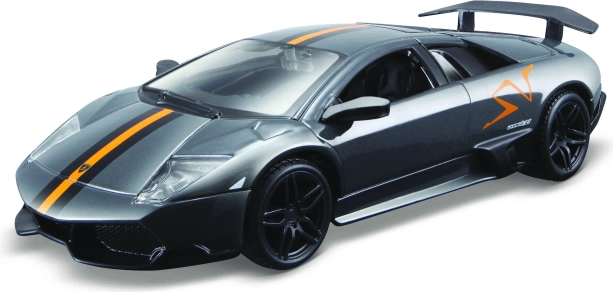 Bburago Hobby – Lamborghini Murciélago LP 670-4 SV, hall metallik 1:32