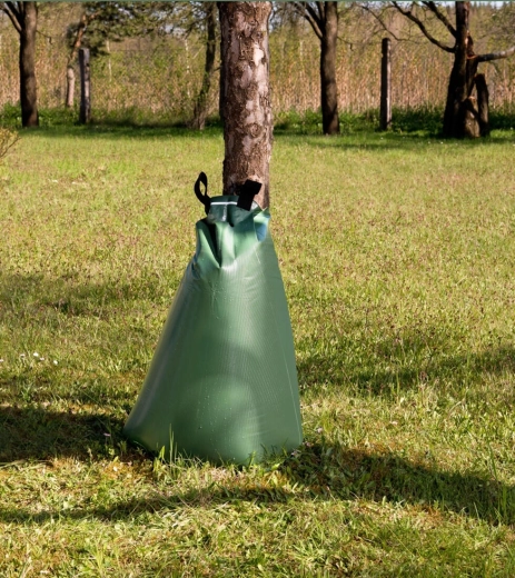 PVC-st kastmiskott 75 l, roheline