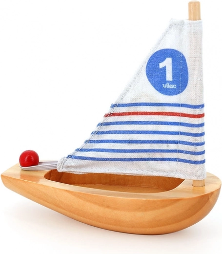Vilac väike puidust purjekas