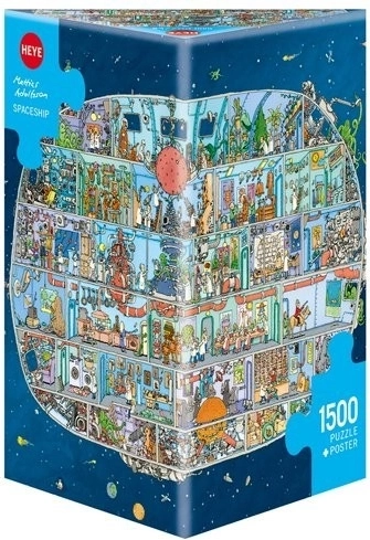 1500-piece Spaceship