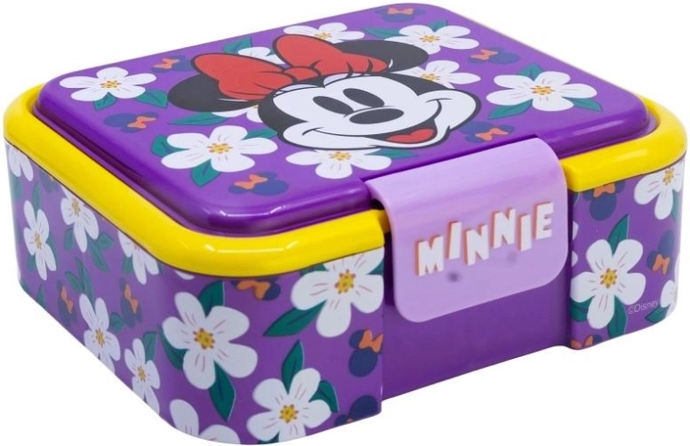 Disney Minnie snack box with 3 compartments