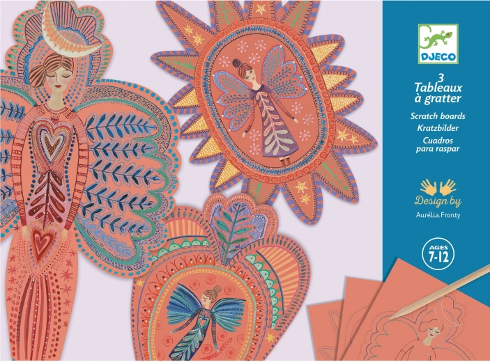 DJECO Angels - Scratch Pictures