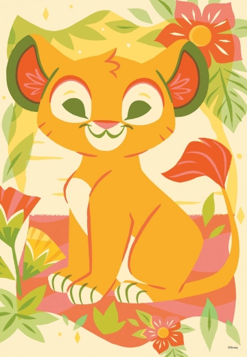 Pusle RAVENSBURGER Simba 300 tükki