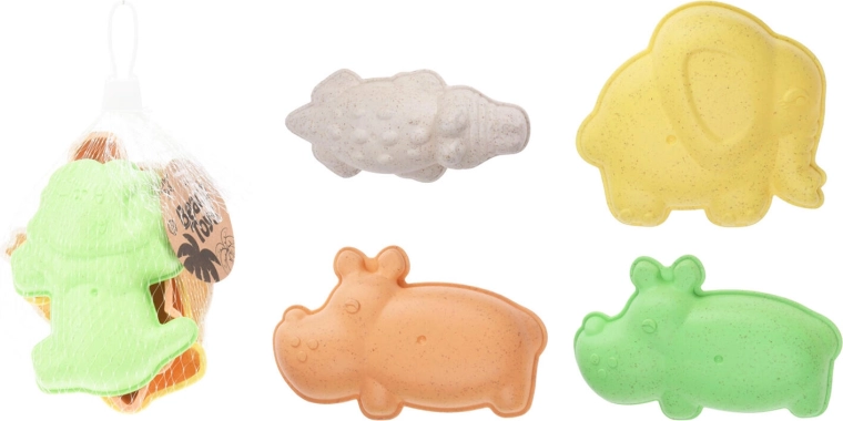 Sand Molds Wild Animals – Set of 4 pcs
