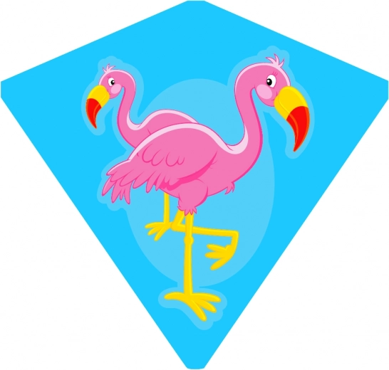 Lendav lohe flamingo 68 × 73 cm