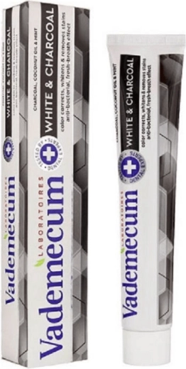 Vademecum ProLine White & Charcoal valgendav hambapasta 75 ml