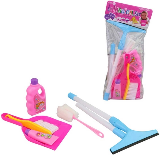 Children's cleaning set with window squeegee - 1 set