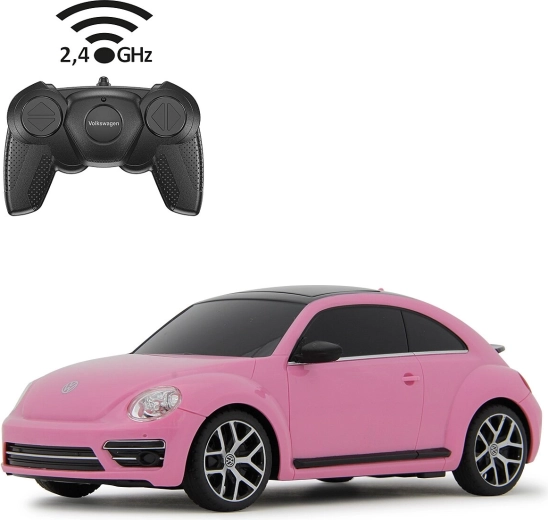 Jamara Volkswagen Beetle RC car 1:24 pink 2.4 GHz