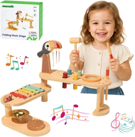 TOOKY TOY hariv muusikalaud tukaaniga