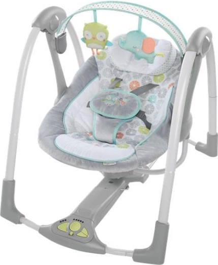 Ingenuity kiik meloodiatega Hoots & Hugs 0m+ kuni 9 kg