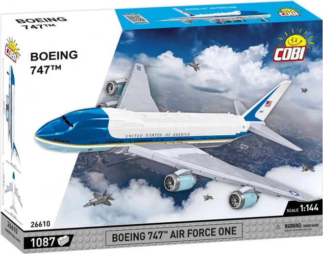 COBI BOEING 747 Air Force One building set, 1:144, 1087 pieces