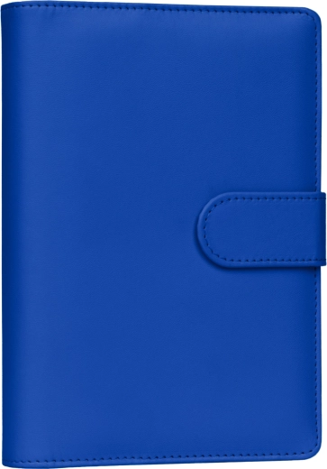 Notique refill – weekly ring planner 2027 with replaceable pages, royal blue, 12.5 × 19 cm