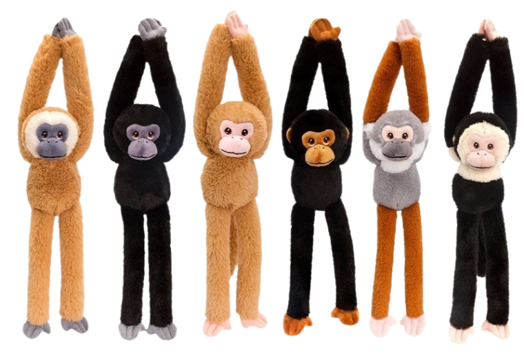 Keeleco Hanging Monkey 40 cm - 1 piece