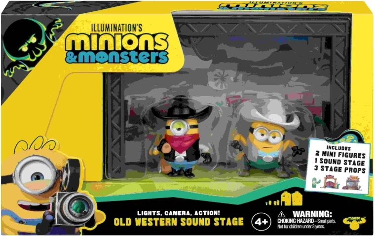 Mimionid 3 minifiguuride 2-pakk (assortii) – 1 tk