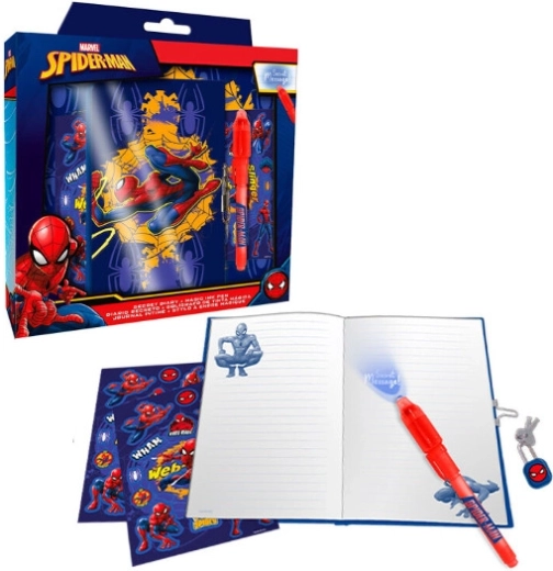 Märkmik maagilise pliiatsiga SPIDER-MAN