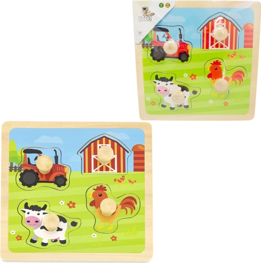 BABU Wooden Farm Puzzle