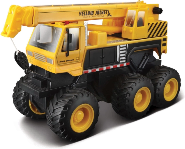 Maisto Builder Zone Quarry Monsters utility vehicle with crane