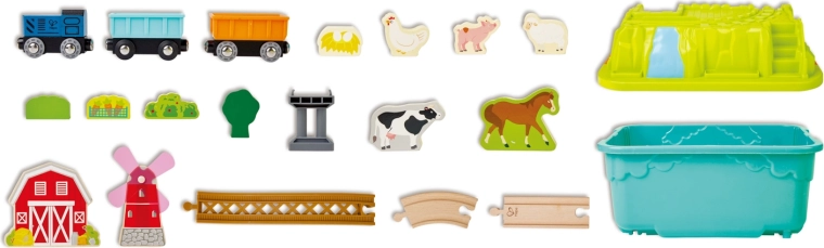 Complete farm with 40 pieces