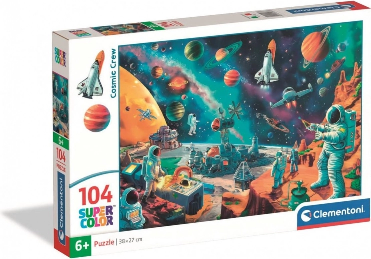 Clementoni puzzle Space Crew 104 pieces