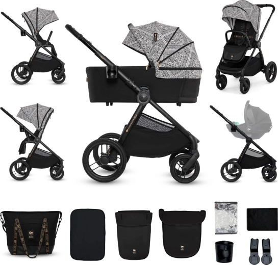 2-in-1: carrycot from birth, seat up to 22 kg