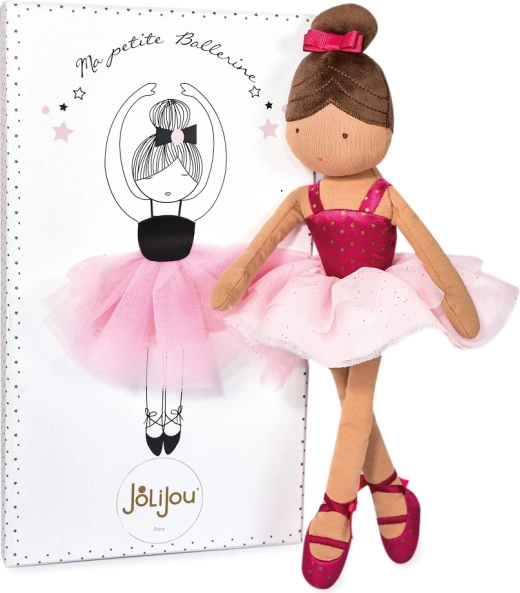 Doudou Jolijou ballerina doll Isadora 35 cm